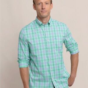 Men’s size XXL Southern Tide NWOT River Point Plaid Intercoastal button down